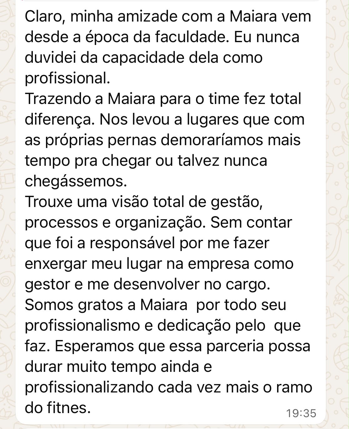 Depoimento Academia Body Fit